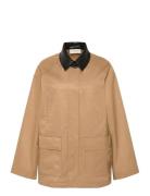 Classic Cotton Twill Chore Jkt Beige Calvin Klein Jeans