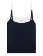 Tjw 2Pack Essential Strap Top Patterned Tommy Jeans