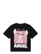 Nkfnyri Stitch Ss Nreg Top Box Lnoos Wdi Black Name It