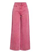 Vifreya Hw Wide Color Wash Jns Jaf/Lb Pink Vila
