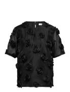 Top With Roses Black Coster Copenhagen
