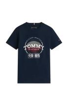 Basketball Graphic T-Shirt Navy Tommy Hilfiger
