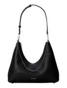 Emblem Hw Pebble Shoulder Bag Black Calvin Klein