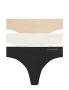 3 Pack Cotton Thong Patterned Tommy Hilfiger