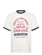 T-Shirt Regular Red Replay