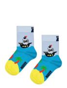 Kids Pirate Ship Sock Blue Happy Socks