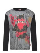 Lwtaj 221 - T-Shirt L/S Black LEGO Kidswear