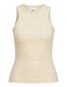 Jxforest Str Sl Rib Top Jrs Noos Beige JJXX