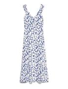 Vmdicthe Sl Frill Ankle Dress Wvn Ga White Vero Moda