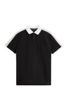 Mesh Detail Classic Fit Polo Black Tommy Hilfiger