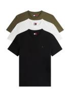 Tjm Xslim 3Pack Tee Ext Patterned Tommy Jeans