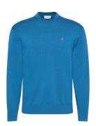 Eu Ls Cotton Relaxed Crewnk Swea Blue Calvin Klein Jeans