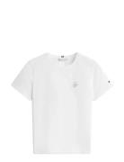 Th Script Reg C-Nk Ss Tee White Tommy Hilfiger