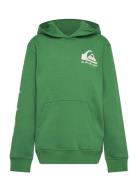 Omni Logo Hoodie Youth Green Quiksilver