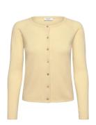 Rwlaica Cashmere Ls O-Neck Raglan C Yellow Rosemunde