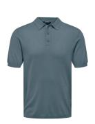 Onswyler Life Reg 14 Ss Polo Knit Noos Grey ONLY & SONS