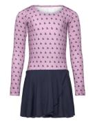 Hmljr Mix Gymsuit L/S Patterned Hummel