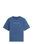 Ss Logo Tee Blue Tommy Hilfiger