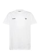 Hmljr Graphic T-Shirt S/S White Hummel