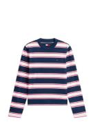 Tjw Reg S Flag Jersey Ls Tee Ext Navy Tommy Jeans