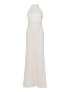 Yasdottea Maxi Train Dress S. - Celeb Cream YAS