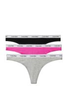 Thong 3Pk Patterned Calvin Klein
