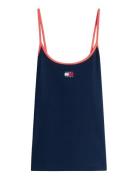 Tjw Slim Badge Strappy Top Navy Tommy Jeans