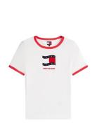 Tjw Reg Novelty Ringer Ext White Tommy Jeans