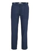 Jpstace Summer Linen Blend Chino Pant Sn Navy Jack & J S