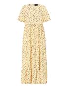 Pcevie Ss Ankle Dress Wvn Noos Bc Yellow Pieces
