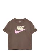 Kt-S/S Knit Top Brown Nike