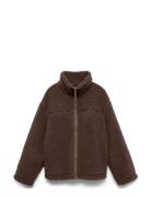 Vmkarla Teddy Jacket Noos Brown Vero Moda