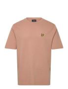 Popcorn Jacquard T-Shirt Beige Lyle & Scott