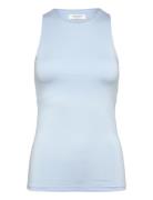 Rwbillie Sl Boxer Tank Top Blue Rosemunde