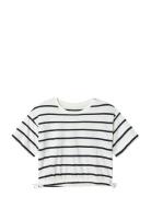 Nkffunion Ss Cropped Boxy Top Noos White Name It