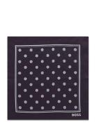 H-Pocket Sq-222 Navy BOSS