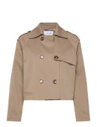 Short Trench Jacket Beige Coster Copenhagen