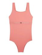 Square Neck Piece Pink Tommy Hilfiger