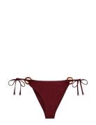 V String Side Tie Burgundy Tommy Hilfiger
