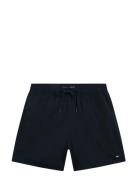 Medium Drawstring Jacquard Navy Tommy Hilfiger