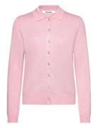 Srmarla Collar Cardigan Knit Pink Soft Rebels