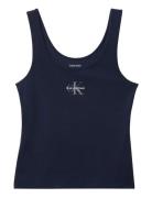 Ck Graphic Tank Navy Calvin Klein