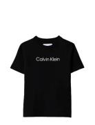 Inst. Logo Ss T-Shirt Black Calvin Klein