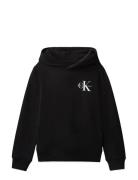 Chest Mono Logo Hoodie Black Calvin Klein