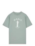 Blinker T-Shirt Green Makia