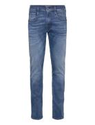 Anbass Trousers Slim Hyperflex Matrix Blue Replay