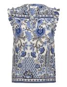 Rwelif Sl Top Blue Rosemunde