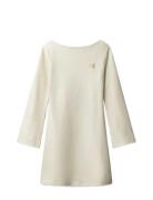 Glitter Coated Dress Cream Calvin Klein