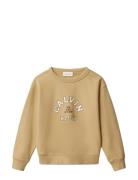 Varsity Cn Sweatshirt Beige Calvin Klein
