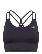 Ribbed Define Seamless Sports Bra White ICANIWILL